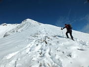 13 iniziamo la salita al Pizzo Arera...